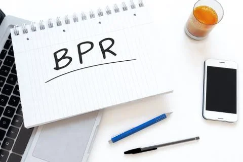 Business Process Reengineering Stock Illustration