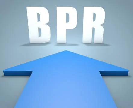 Business Process Reengineering Illustrazione stock