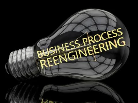 Business Process Reengineering Stock Illustration