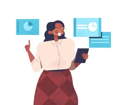 Business process vector concept Stock Illustration