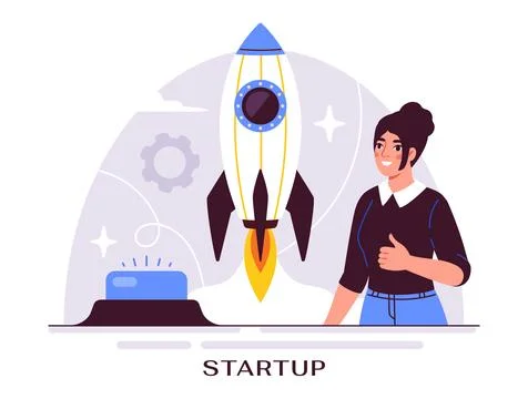 Business process vector concept 스톡 일러스트