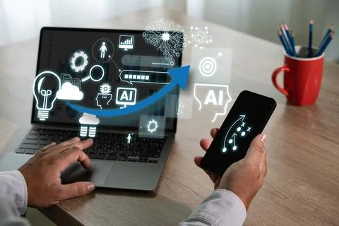 Business process Workflow technology system management of corporate and pro.. 写真素材