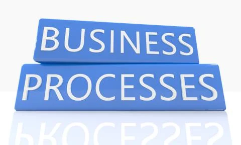 Business Processes Stock Illustration
