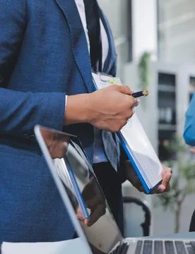Business professional analyzing financial data on digital tablet dashboard .. Stock Photos
