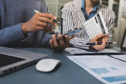 Business professional analyzing financial data on digital tablet dashboard .. Stock Photos
