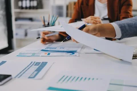Business professional analyzing financial data on digital tablet dashboard .. Stock Photos