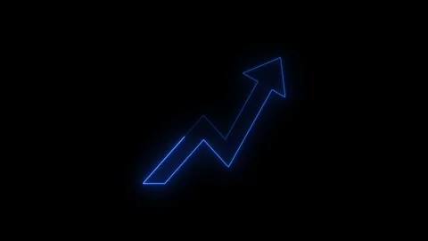 Business professional analyzing upward trending graph Stock Footage 345373569