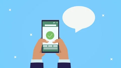 Business professional hands using smartphone for digital payment confirmati.. Stock Footage 334158251