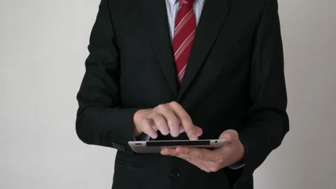 Business Professional Using Smartphone Stock Footage 315115951