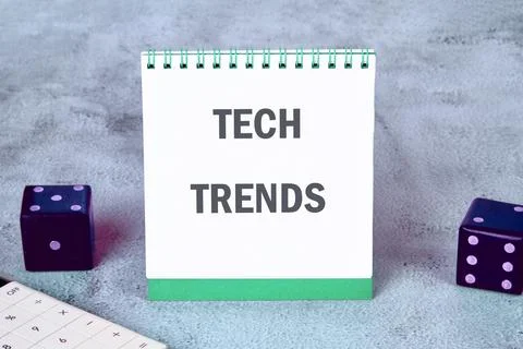 Business, programming, interface, application and network concept. Text TEC.. Stock Photos