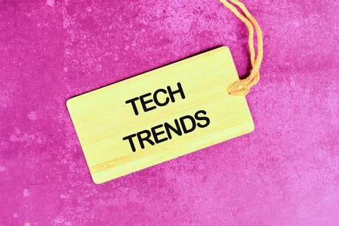 Business, programming, interface, application and network concept. Text TEC.. Stock Photos