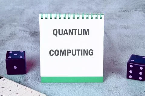 Business, programming, interface, application and network concept. Text QUANT 写真素材