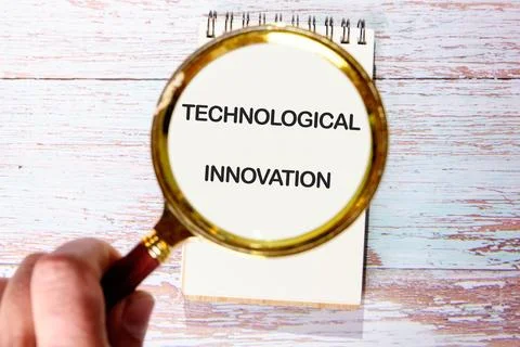 Business, programming, interface, application and network concept. Text TECHN 写真素材