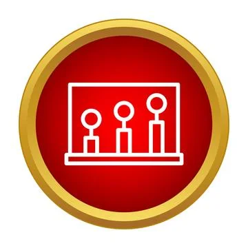 Business progress bar chart increasing data points Stock Illustration