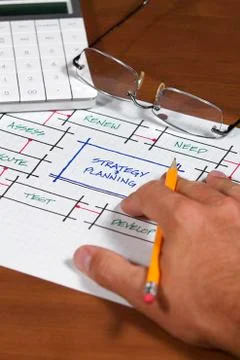 Business project Stock Photos