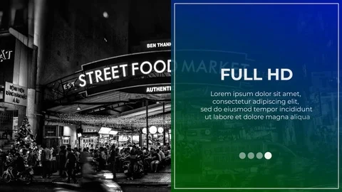 Business Promo After Effects stock