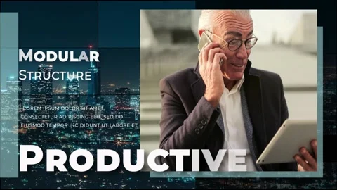 Business Promo 스톡 After Effects