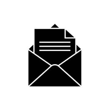 Business reporting black icon, vector sign on isolated background. Business Stock-Illustration