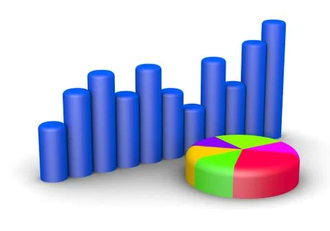 Business rise Stock Illustration