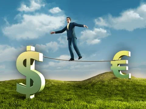 Business risk Stock Illustration