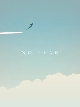 Business risk vector minimalist concept. Businessman jumping from board above Stock Illustration