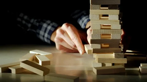 Business risks in the business Stock Footage 96733455