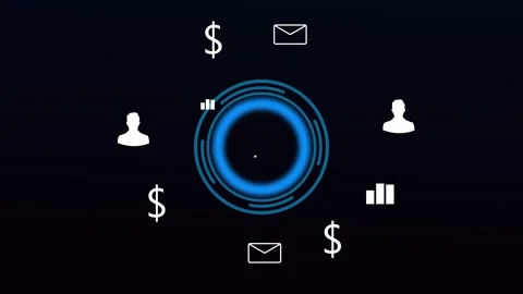 Business Safety Grid Animation – Secure Information Concept Stock Footage 282577277