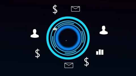 Business Safety Grid Animation – Secure Information Concept Stock Footage 282577281