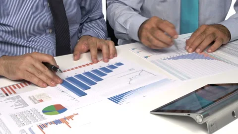 Business sales analysis  Stockbeeldmateriaal 210509938