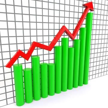 Business the schedule lifting up Stock Illustration