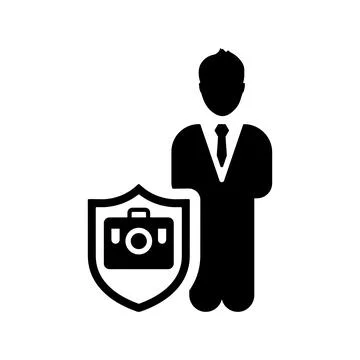 Business Security icon. Stock Illustration