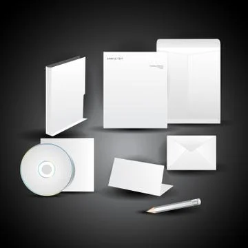 Business set Stock Illustration