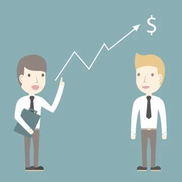 Business situation Stock Illustration