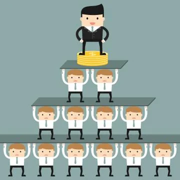 Business situation Stock Illustration
