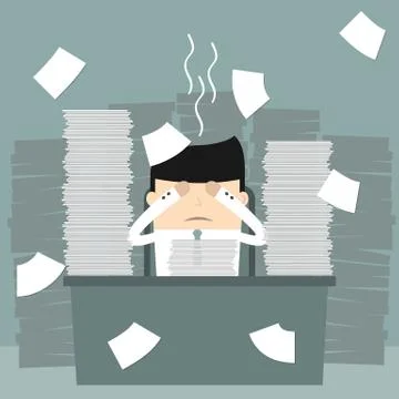 Business situation Stock Illustration