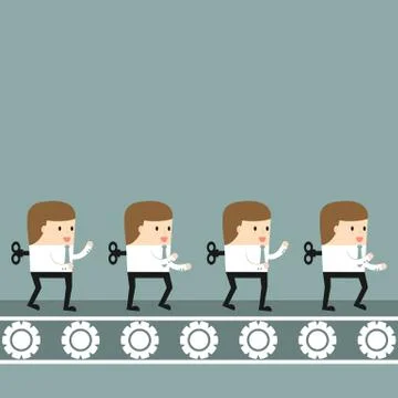 Business situation Stock Illustration