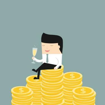 Business situation Stock Illustration