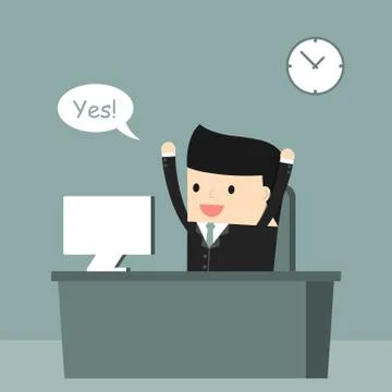 Business situation Stock Illustration