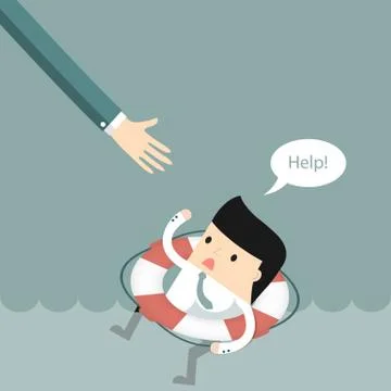 Business situation Stock Illustration