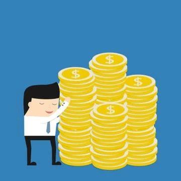 Business situation Stock Illustration