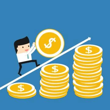 Business situation Stock Illustration