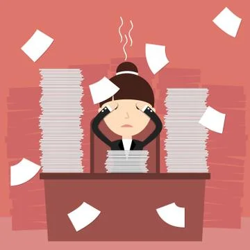 The Business Situation Stock Illustration