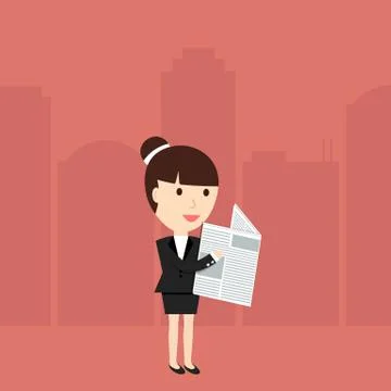 The Business Situation Stock Illustration
