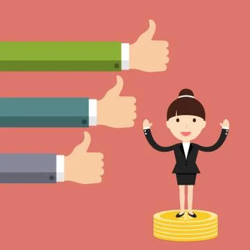 The Business Situation Stock Illustration