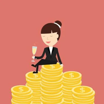 The Business Situation Stock Illustration