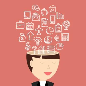 The Business Situation Stock Illustration
