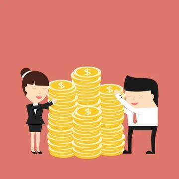 The Business Situation Stock Illustration