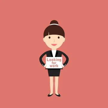 The business situation Stock Illustration