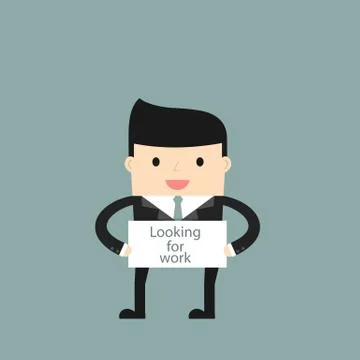 The business situation Stock Illustration