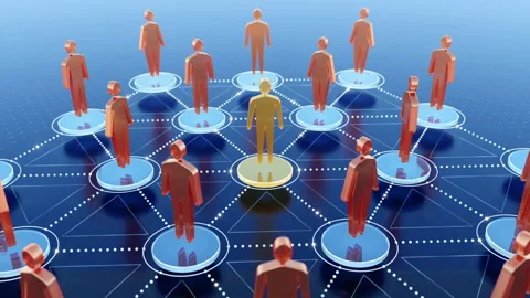 Business Social Network Video stock 243204315